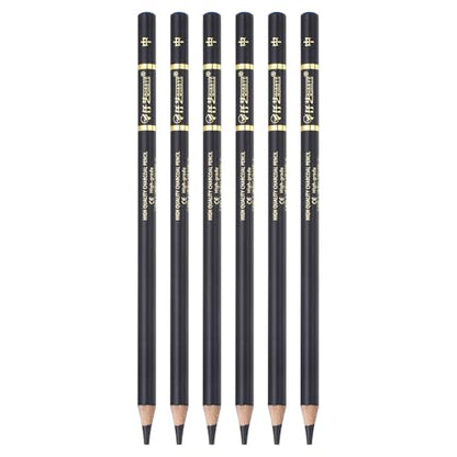 PATIKIL 6Pcs Drawing Pencils for Sketching, Medium Hard Refill Sketch Pencils for Drawing, Graphite Art Pencil Set Professional Resistant Lead for Painting Shading Artist Office Supplies - size: Medium Hard