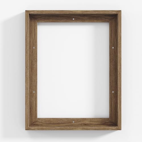 Venusmiles Canvas Frame 11x14 Frame for Canvas Painting Floating for 1" Deep, Floater for Canvas Artist Panel Oil Painting Wall Art Décor, Vertical or Horizontal Picture Wall Decor, Natural - color: Natural, size: 11x14, 1P