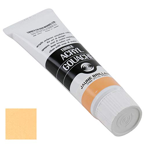 Turner Colour Works Acryl Gouache Artist Acrylic Paint - Single 40 ml Tube - Juane Brilliant - color: Juane Brilliant, style: 40ml
