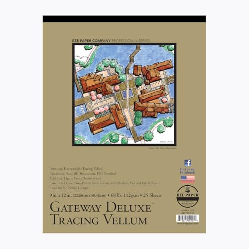 Bee Paper Gateway Trace Paper Roll, 36-Inch by 5-Yards - size: 36-inch x 5-yard Roll
