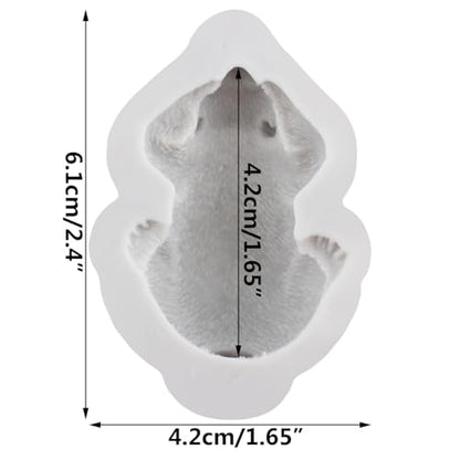 3D Polar Bear Silicone Resin Mold Ocean Animal Polymer Clay Molds for DIY Crafts Epoxy Resin Casting Air Dry Polymer Clay Plaster Jewelry Making - color: Style I
