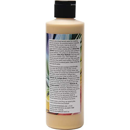 FolkArt Pre-Mixed Acrylic Pouring Paint, 8 oz, Gold - color: Gold