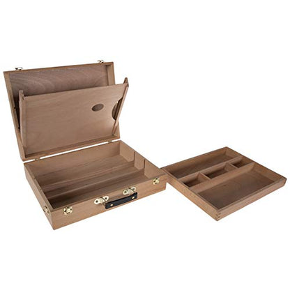 Hobby Lobby Master's Touch All Media Artist Supply Box, Briefcase Style | 5 Compartments, Stores Paints, Stamps, Brushes & Art Supplies