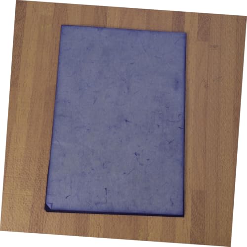 Angoily 100pcs Graphite Carbon Transfer Paper for Tracing Painting Carbon Coated Paper Canvas - color: Blue