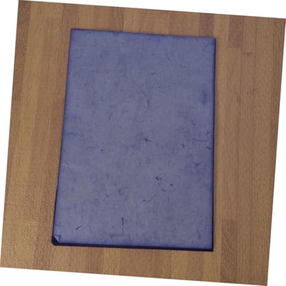 Angoily 100pcs Graphite Carbon Transfer Paper for Tracing Painting Carbon Coated Paper Canvas - color: Blue