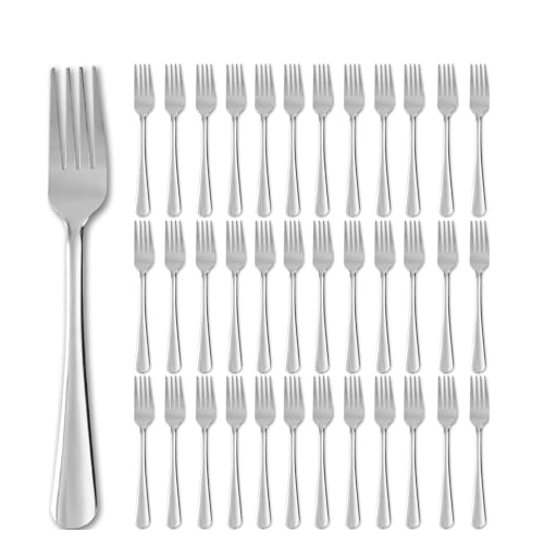 36 PCS Dinner Fork Set - Windsor Stainless Steel Silverware Fork 7.1 Inch with Dishwasher Safe Flatware Forks for 36,Table Forks for Home,Kitchen or Restaurant - size: 36-piece Dinner Forks