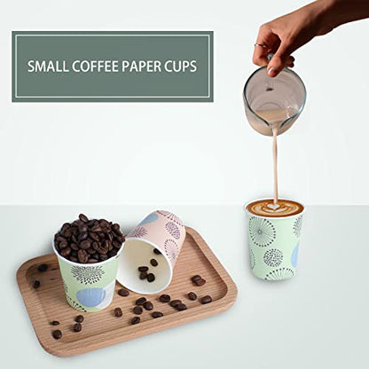 Clawsoff [300 Pack 3 oz Paper Cups, Disposable Bathroom Cups, Small Mouthwash Cups, Mini Paper Cups 3 Ounce for Bathroom - color: Green, size: 3 oz