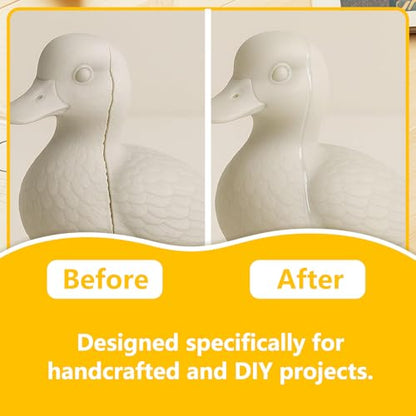 UV Light Curing Putty – Fast-Cure Model Repair & Detailing, Multi-Purpose Adhesive for Crafts, 3D Print Fixes, Sandable & Durable, Easy to Use for Pros & Hobbyists (3.5oz) - size: 3.5oz