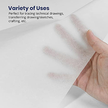 Pacific Arc Tracing Paper Roll, White, 30 Inch X 20 Yard Roll - color: White, size: 30 Inch x 20 Yard