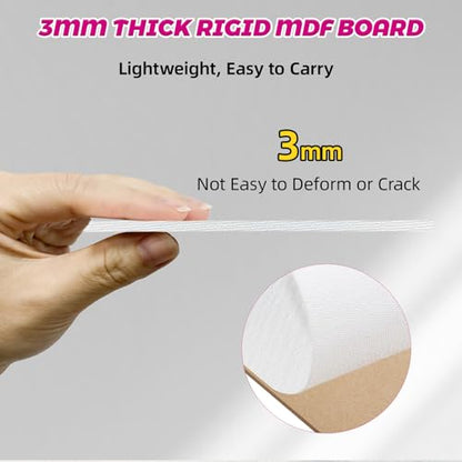 10 Pack 11x14 Canvas Panels for Acrylics & Oils, 100% Cotton, Triple Primed, Acid-Free & Non-Toxic, No Warp, Lightweight Art Boards for Home Decor, Classroom, Gifts, Ideal for Kids, Adults & Artists - size: 11x14" - 10Pack