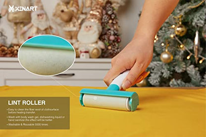 Xinart Brayer Rollers & Mat Remover Tool Set for Fabric Crafting, Reusable Sticky Lint Rollers Tool for Clothes/T-Shirts Heat Transfer Projects