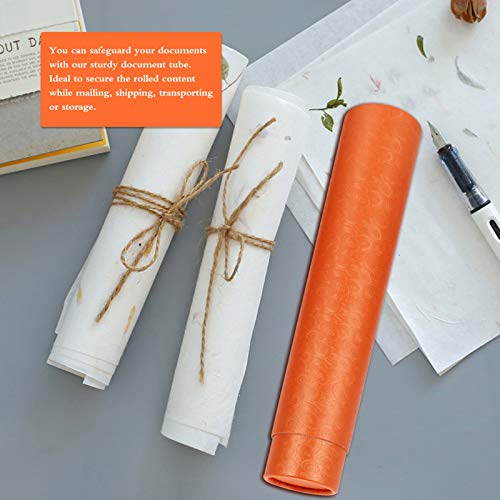 ULTNICE Pull-out Poster Tube Cardboard Tubes Staples Mailing Case Jumbo Kraft Tubes Fishing Rod Case Shipping Tubes Paint Containers Drawings Storage Case Specialty Paper To Stretch Crafts