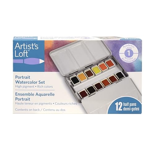 Artist's Loft 12 Color Gouache Paint Set - Academic Level 1