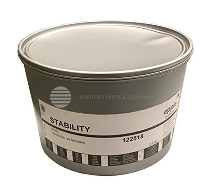 PPE Process Ink Stability Black for Offset Printing 5.5 lbs I Oil Based