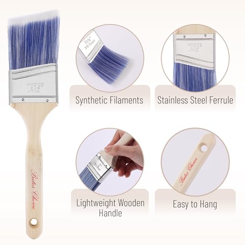 Bates- Paint Roller Kit, 19 pcs, Roller Set with Microfiber Sleeves & Frame | for Walls, Cabinets, Interior and Exterior Painting - style: Microfiber 9", 4", 11 pcs