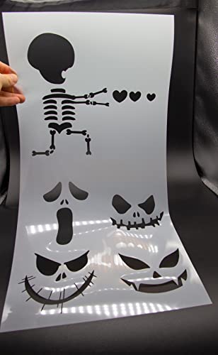 7mil Blank Mylar Sheets for Stencil,10PCS 12X24 inch Milky Translucent PET Blank Stencils Sheets, Template Material for Cutting Machines, Laser Cutting, Food-Safe Craft Plastic - size: 7mil, 12" x 24", 10 Pack