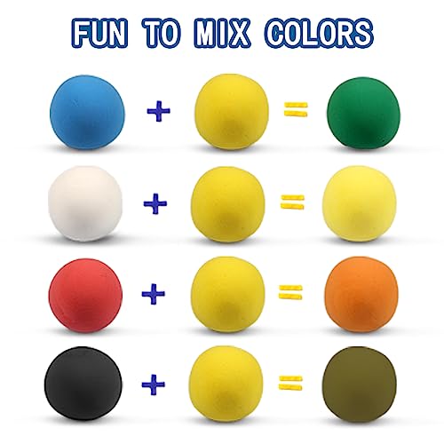 ifergoo Yellow Air Dry Clay - Moldable Cosplay, DIY Creative Modeling Clay for School Arts & Craft Project, Fake Bake, Slime Supplies, Super Light Magic Foam Molding Clay, Soft, No-Sticky, 1.1LBS/500G - color: Yellow/500g