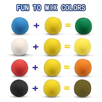 ifergoo Yellow Air Dry Clay - Moldable Cosplay, DIY Creative Modeling Clay for School Arts & Craft Project, Fake Bake, Slime Supplies, Super Light Magic Foam Molding Clay, Soft, No-Sticky, 1.1LBS/500G - color: Yellow/500g