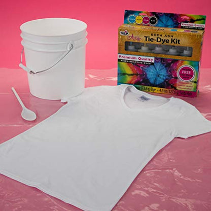 Tulip Artisan Soda Ash Tie-Dye Kit with Color Mixing Bottle, Our Most Vibrant Colors - color: Artisan