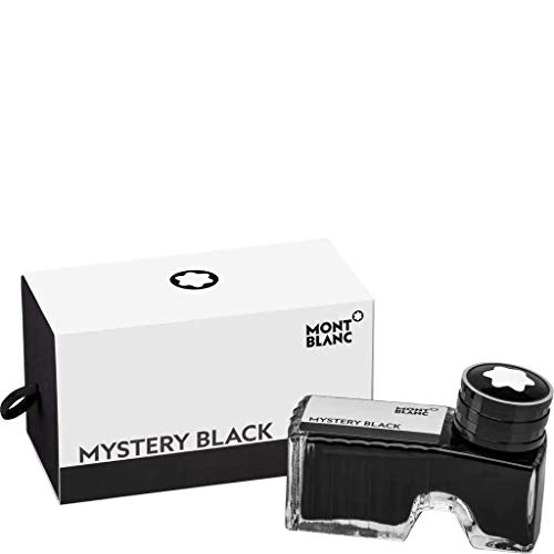 Montblanc Bottled Ink Refill - Mystery Black 105190 - color: Black, style: Ink Bottle
