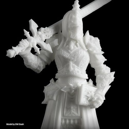 ELEGOO ABS-Like Resin 3.0 Pro, Higher Scratch-Resistance 3D Printing Photopolymer Resin, 405nm UV Resin for MSLA/DLP/LCD Printers Fast Curing High Precision Non-Brittle, White 2000g - color: White, size: L-2000g