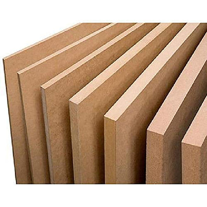 Custom Size 1/4'' (6mm) X 12'' X 24'' MDF Board (1 Piece)