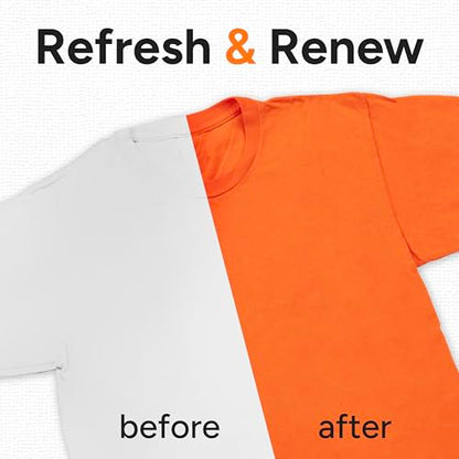 Tulip Fabric Dye Pod Main Squeeze (Orange), Dye for Washing Machines - color: Main Squeeze