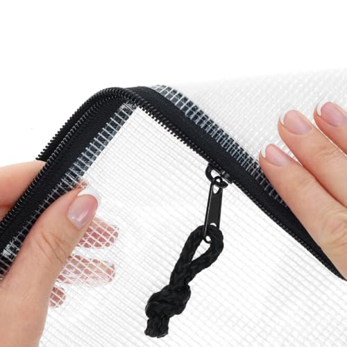 Pro Art Mesh & Vinyl Zipper Bag 23x31 - size: 23-inch x 31-inch Mesh Bag with Zipper