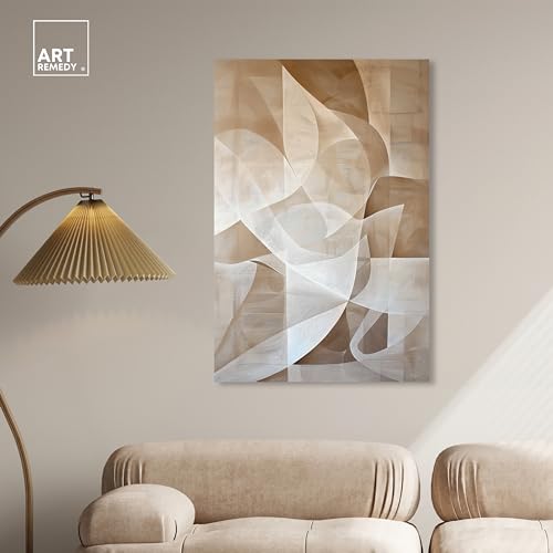 Art Remedy Scattered Thoughts Gallery Wrapped Abstract Shapes 1 Piece Canvas Wall Art, 30" x 45", Gallery Wrapped - color: Gallery Wrapped, size: 45"L x 30"W