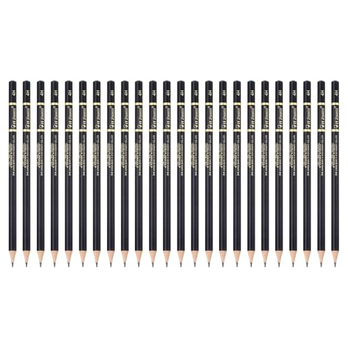 PATIKIL 24Pcs Drawing Pencils for Sketching, 4H Refill Sketch Pencils for Drawing, Graphite Art Pencil Set Professional Resistant Lead for Painting Shading Artist Office Supplies - size: 4H