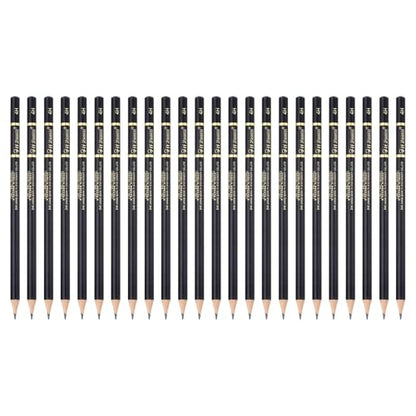 PATIKIL 24Pcs Drawing Pencils for Sketching, 4H Refill Sketch Pencils for Drawing, Graphite Art Pencil Set Professional Resistant Lead for Painting Shading Artist Office Supplies - size: 4H