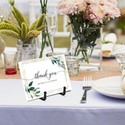 DIDUDIDU Plate Holder Easel Display Stand - Metal Plate Stands for Display - Tabletop Picture Stand - Black Iron Easels for Display Pictures | Photo Frames | Book | Decorative Plates | Plaque - size: 3 inch (2 pack)