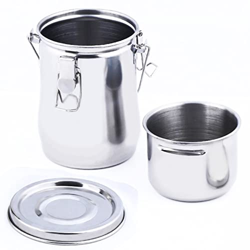 Tosnail Stainless Steel Leak-Proof Paint Brush Washer with Lid and Removable Filter Screen Portable Paint Brush Cleaner - Large - style: Leak-Proof Large