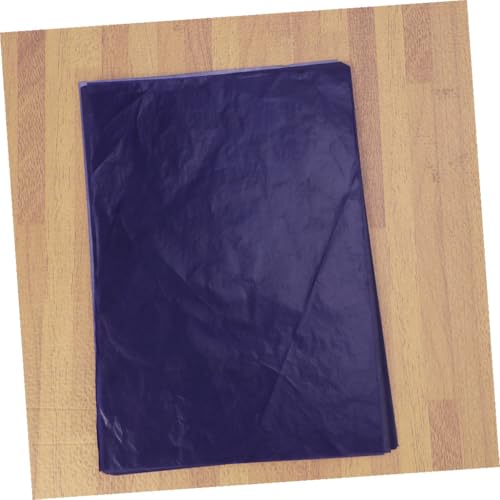 Angoily 100pcs Graphite Carbon Transfer Paper for Tracing Painting Carbon Coated Paper Canvas - color: Blue