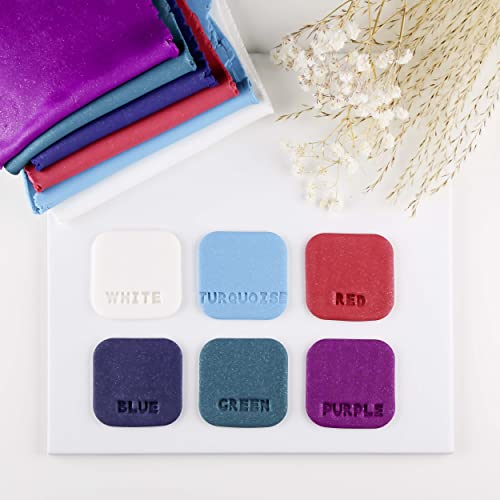 FIMO Soft Polymer Oven Bake Modelling Clay - 57g Blocks - Set of 6 - Galaxy Colours