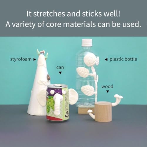 Be Clay,Super Lightweight AIR Dry Clay,Foam Clay,White (1)