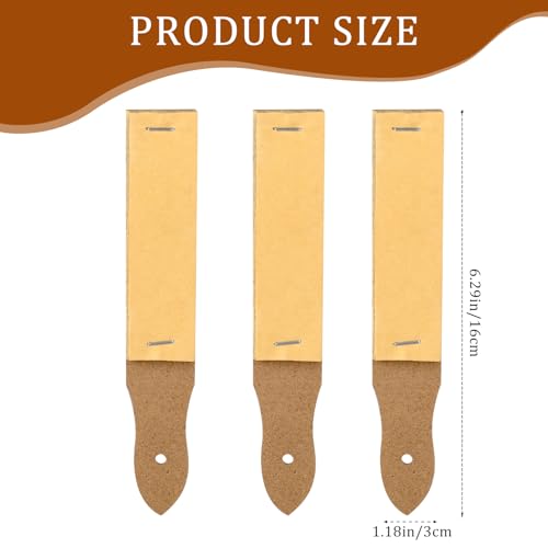 Sandpaper Sharpener,3-Pack Sketch Sandpaper Pencil Sharpeners 6.3 x 1 Pointer Art Drawing Tool Pastel Sticks Drawing Tool for Artist Sketch Beginner Student (10 Sheets/Pcs) - color: Pointed Handle