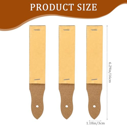 Sandpaper Sharpener,3-Pack Sketch Sandpaper Pencil Sharpeners 6.3 x 1 Pointer Art Drawing Tool Pastel Sticks Drawing Tool for Artist Sketch Beginner Student (10 Sheets/Pcs) - color: Pointed Handle