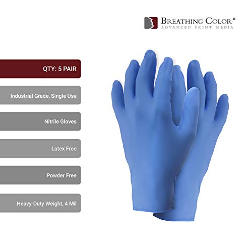 Breathing Color Timeless Archival Print Varnish Kit - 1 Gallon, Glossy Finish, Best Canvas Coating, Certified Archival Quality, Includes Foam Roller, Mixing Cups, and Gloves Bundle