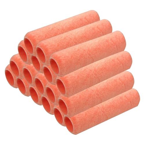 King Origin Paint Roller Covers, 18 Pack, 9 Inch Paint Roller, 3/8 Nap High Dense Roller Covers for Smooth and Textured Rough Surfaces - size: 9-Inch, 18 PCS