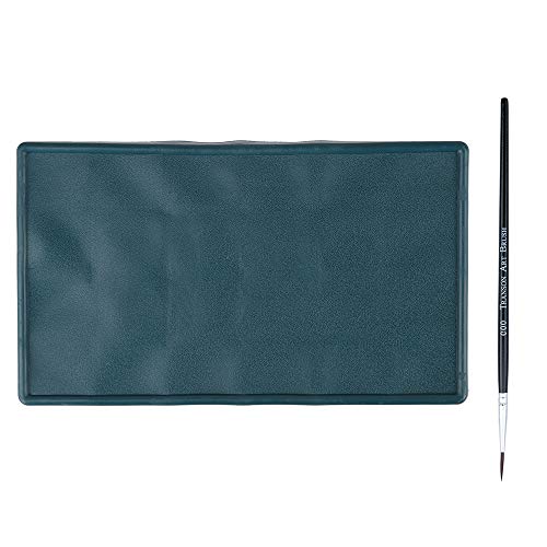 Transon Artist Paint Saver Palette 24 Wells with 1 Fine Paintbrush