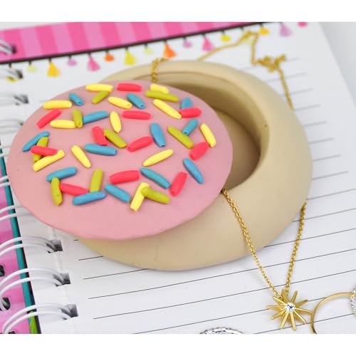 Polyform Sculpey Soufflé Polymer Oven-Bake Clay, 12 color set, Non Toxic, 10.8 oz., Great for jewelry making, holiday, DIY, mixed media and more! Premium light-weight oven bake clay.