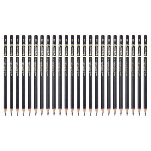 PATIKIL 24Pcs Drawing Pencils for Sketching, 6B Refill Sketch Pencils for Drawing, Graphite Art Pencil Set Professional Resistant Lead for Painting Shading Artist Office Supplies - size: 6B