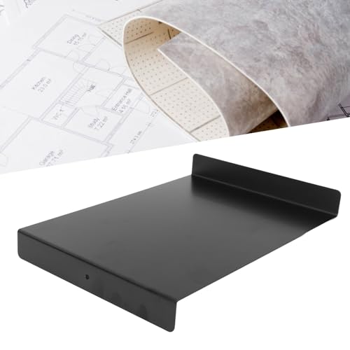 TOPINCN Bench Hook Inking Plate Block Printing Supplies Linocut Tools Woodcut Printing 9.1x7.1x1.0in Iron Material with Screw Hole for Secure Carving and Inking