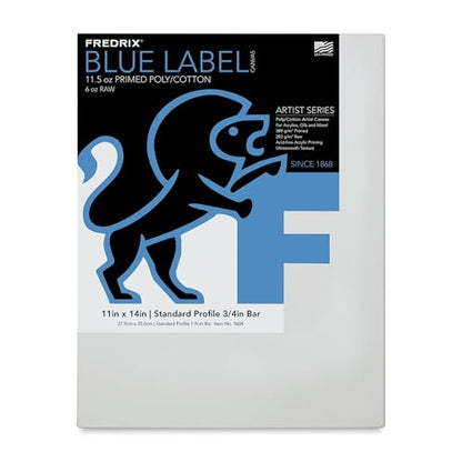Fredrix 11 by 14-Inch Ultrasmooth Stretched Canvas