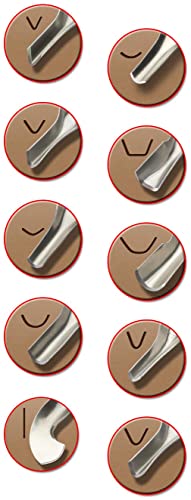 ESSDEE Lino Cutter Set, Metal, 2 x 7.5 x 9 cm