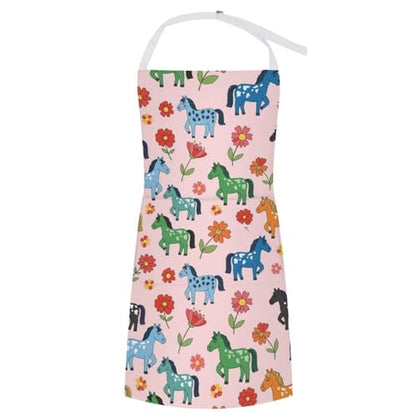 Cooking Apron for Adults with Pockets, Waterproof Oil Resistant Bib for Kitchen Restaurant BBQ Baking - color: Style (330)