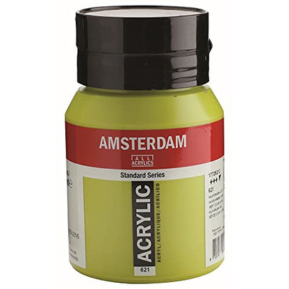 Amsterdam Standard Series Acrylic Tube 20ml Olive Green Light 621 (17046210) - color: Olive Green Light, size: 0.67 Fl Oz (Pack of 1)