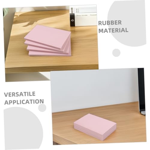 jojofuny 4pcs Professional Linoleum Blocks for Carving Printmaking DIY Carving Material Soft Stamp Kit Smooth Surface