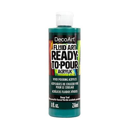 Deco Art Fluid Art DEEP Teal - color: Deep Teal